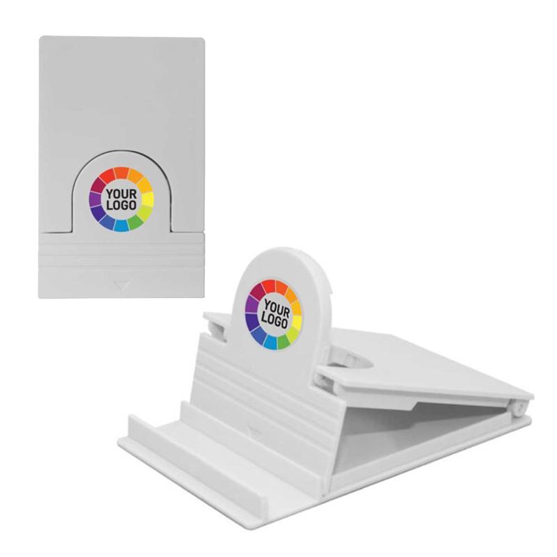 Promotional Mobile Phone Stand with White plastic